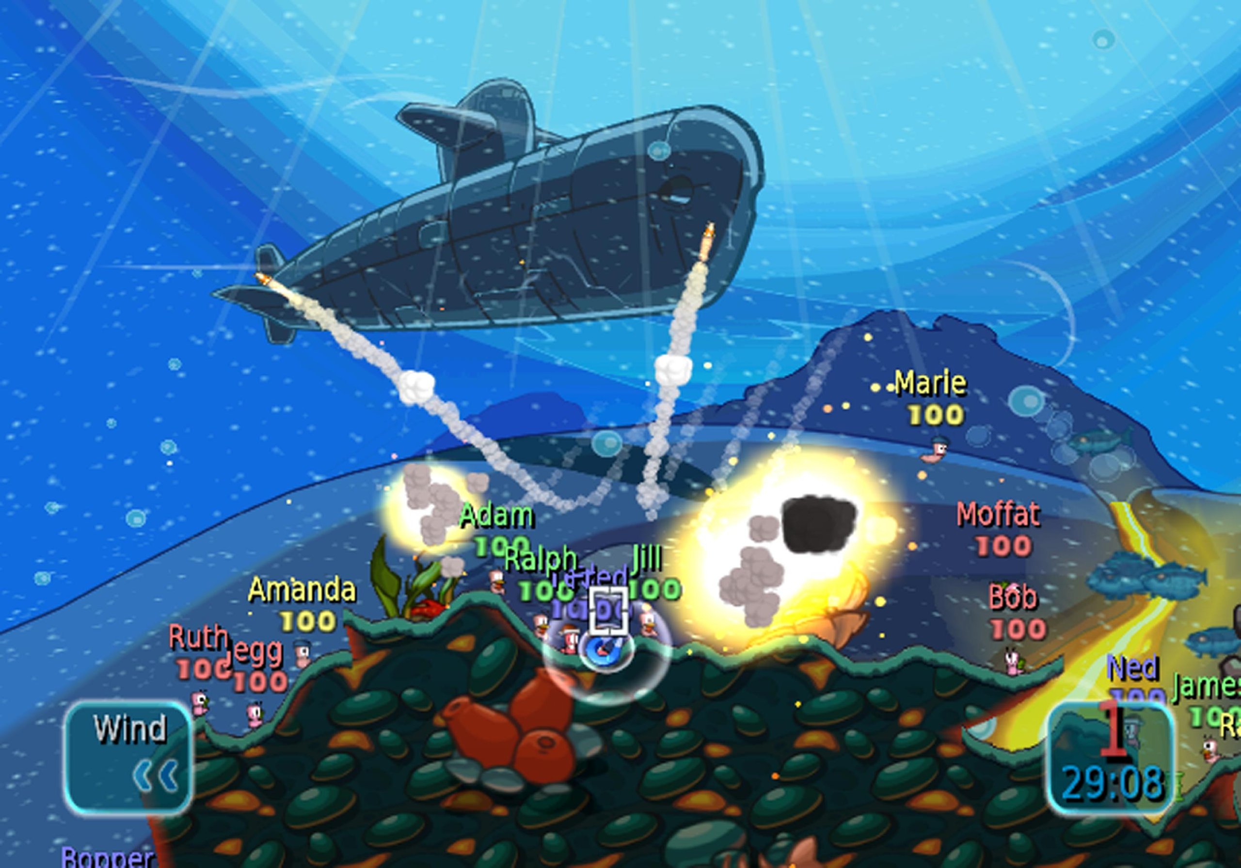 Worms Battle Island - Fun Multiplayer Game for Nintendo Wii | Family & Party Entertainment