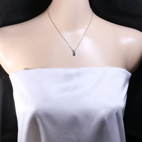18K White Gold Brown Diamond Necklace for Women - Elegant Jewelry Gift for Anniversary, Valentine's Day & Special Occasions