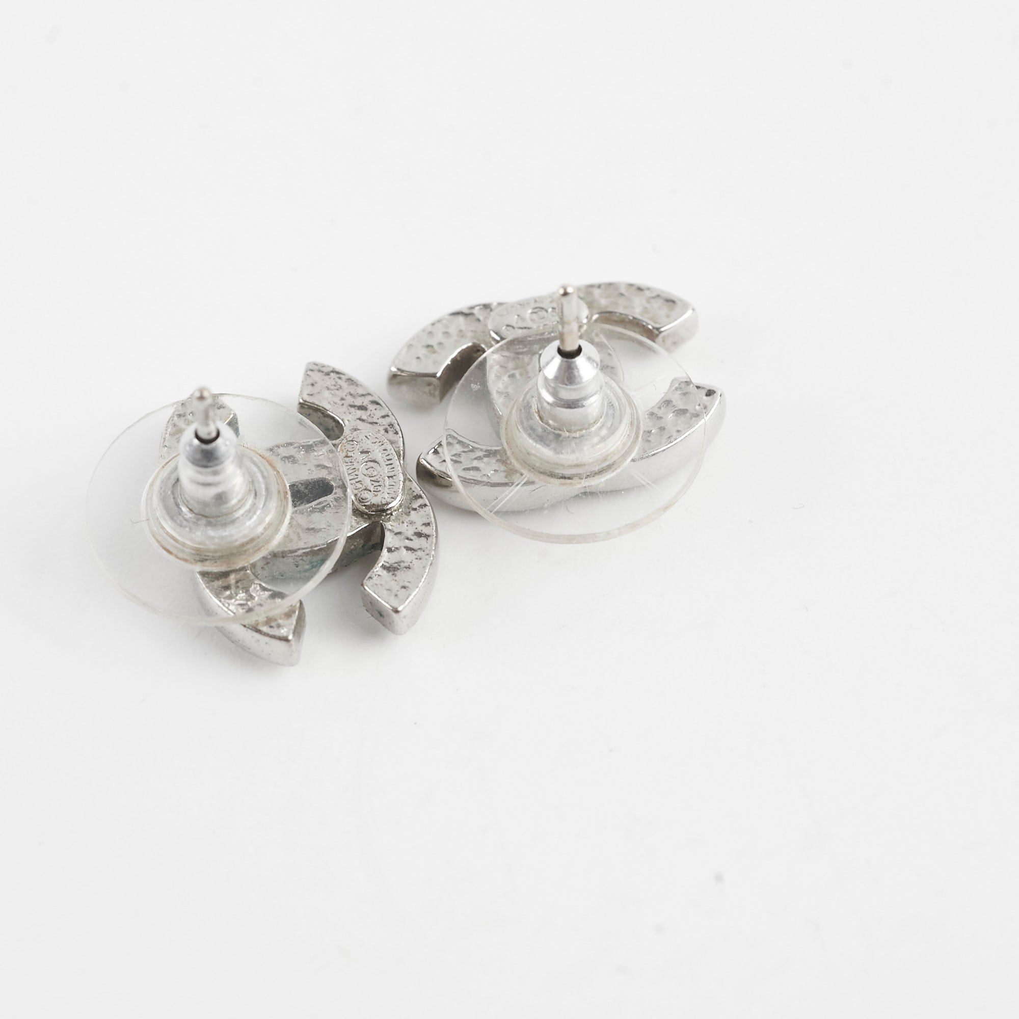 Chanel CC Logo Crystal Earrings for Women - Luxury Fashion Jewelry Gift for Party, Wedding & Special Occasions