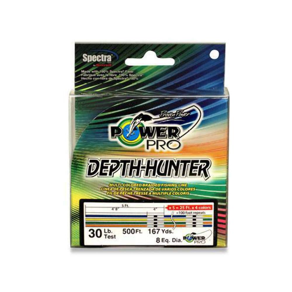 POWER PRO Braided Fishing Line - High Strength & Sensitivity for Deep Water Fishing | Saltwater & Freshwater Angling Gear