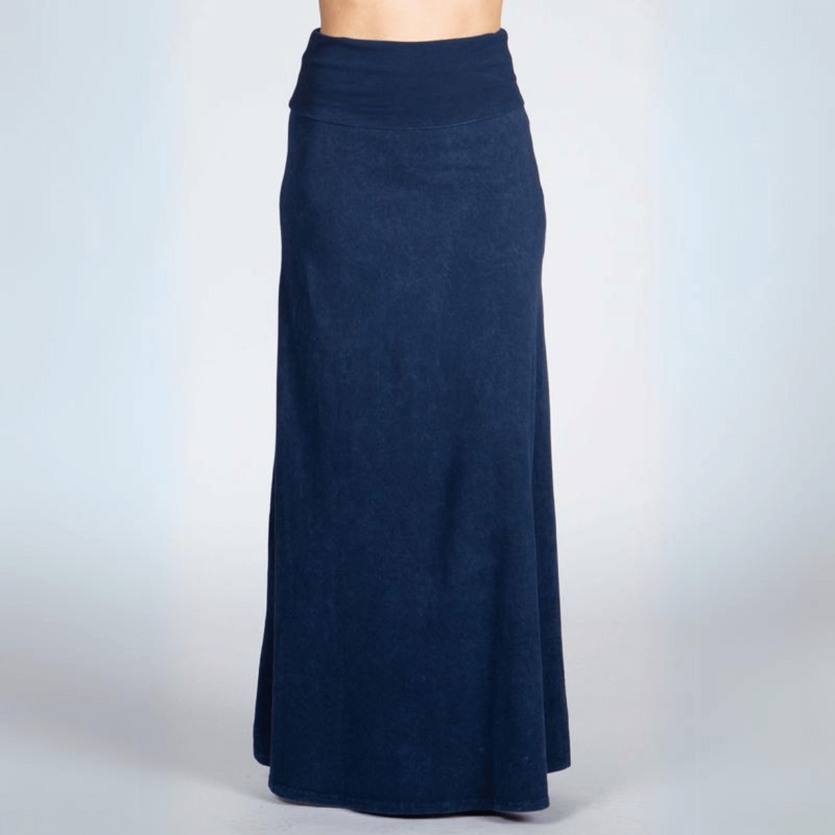 Premium American Cotton Maxi Skirt - Made in USA - Women's Flowy Long Skirt for Summer, Beach, Boho Fashion & Casual Outfits