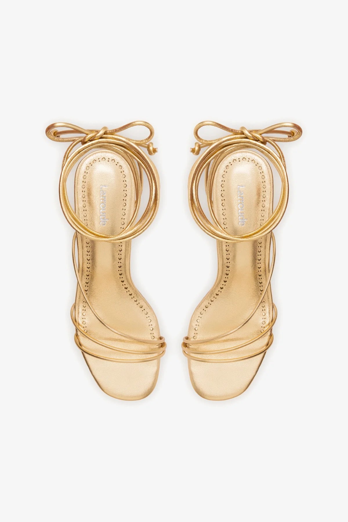 Sara Women's Gold Metallic Leather Sandals - Comfortable Strappy Summer Shoes for Beach, Vacation & Casual Outings
