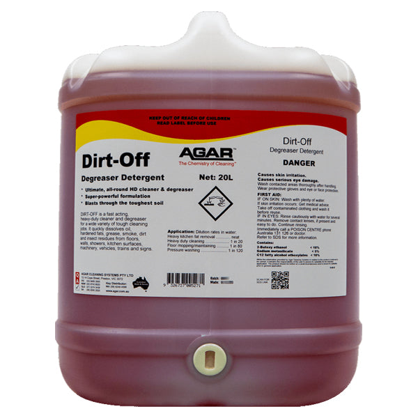 Powerful Heavy Duty Degreaser - Removes Tough Grease, Oil & Dirt - Ideal for Garage, Workshop & Industrial Cleaning