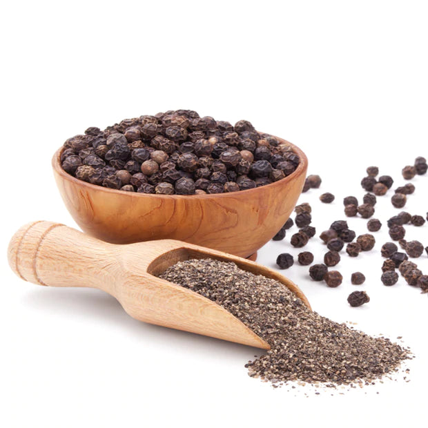 Premium Coarse Ground Black Pepper - Fresh, Organic & Aromatic for Cooking, Grilling & Seasoning | Perfect for Steaks, Salads & Soups