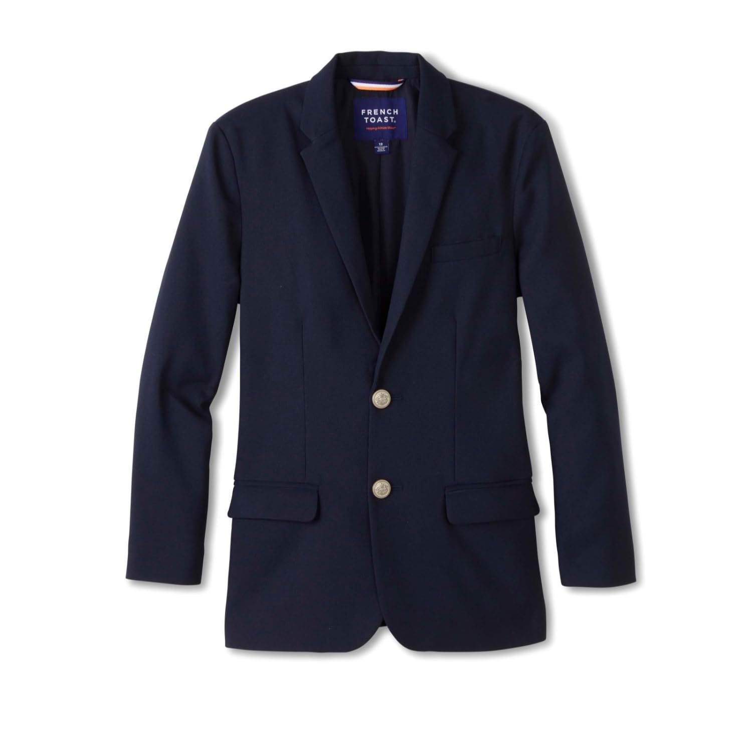 French Toast Boys' Big Classic School Blazer - Premium Wool Blend Jacket for School Uniforms & Formal Occasions