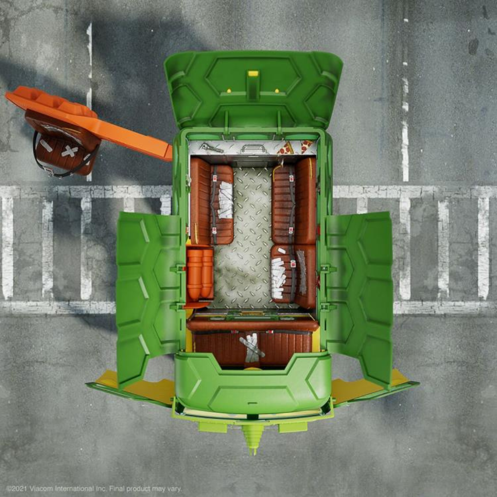 Teenage Mutant Ninja Turtles ULTIMATES! Party Wagon - TMNT Collectible Vehicle Toy for Kids & Adults - Perfect for Play, Display & Comic Conventions