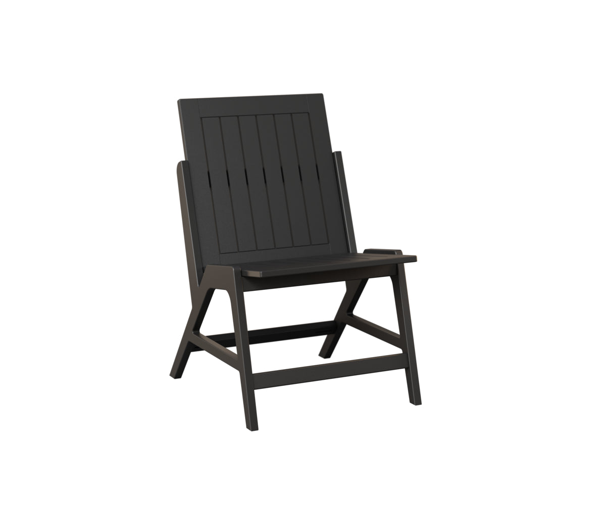 Berlin Gardens Kinsley Dining Side Chair - Sturdy Outdoor Patio Furniture for Garden, Deck, and Poolside Dining
