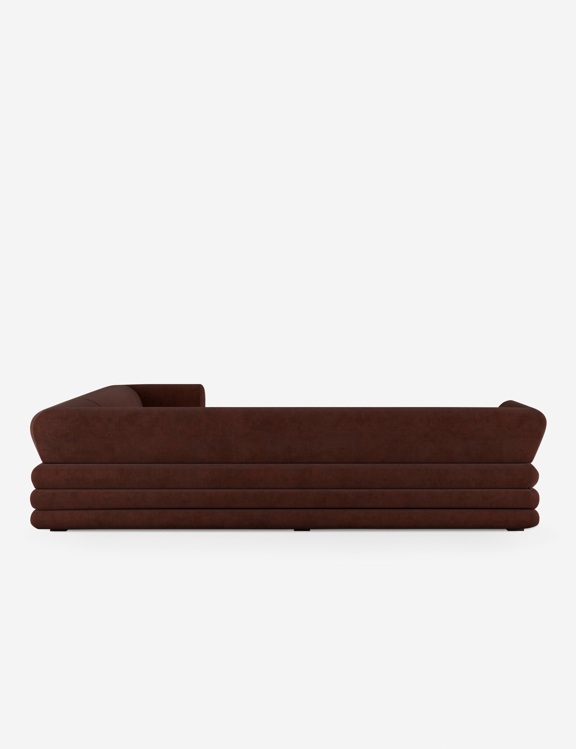 Babs Corner Sectional Sofa by Sarah Sherman Samuel - Modern L-Shaped Couch for Living Room, Lounge & Family Room - Comfortable Fabric Upholstery with Reversible Chaise