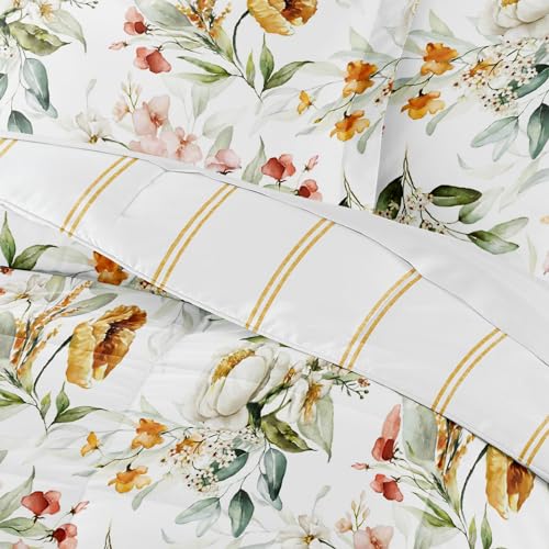 Chintz Floral Stripe Clay