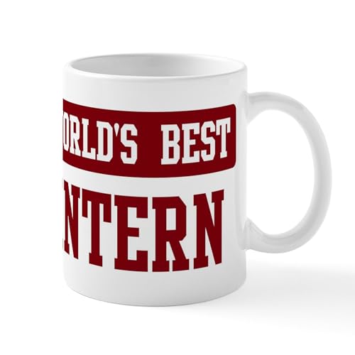 White - Worlds Best Intern Mug
