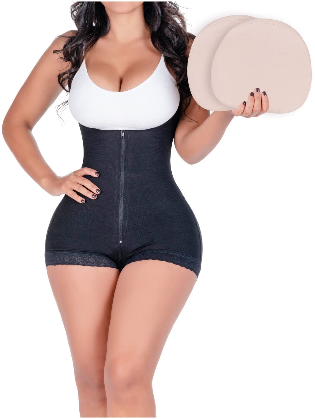 Fajas Reductoras & Shaping Body Shaper | Tummy Control Shapewear with 2 Abdominal Boards for Waist Training & Postpartum Recovery | Perfect for Workouts, Daily Wear & Special Occasions