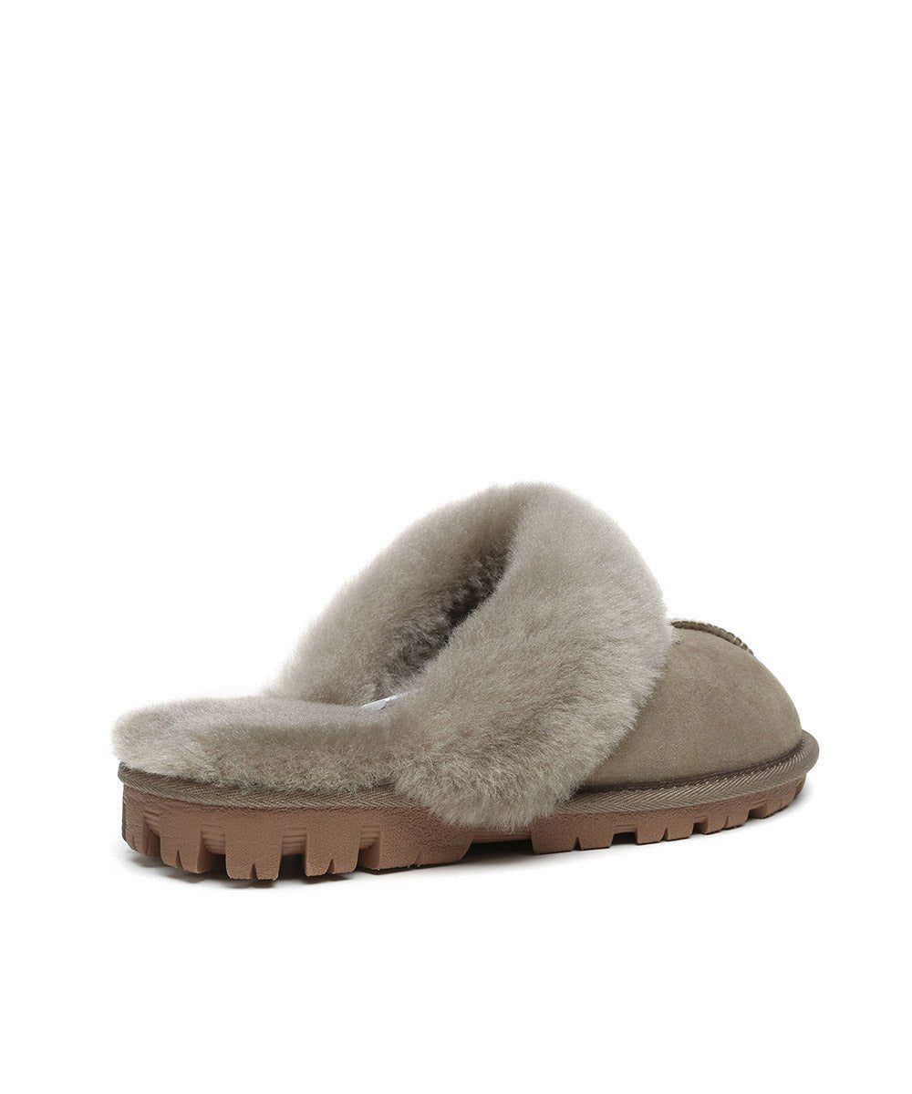 Men's UGG Scuff Slippers - Cozy Indoor/Outdoor House Shoes for Winter Comfort - Perfect for Lounging at Home, Running Errands & Cold Weather Wear