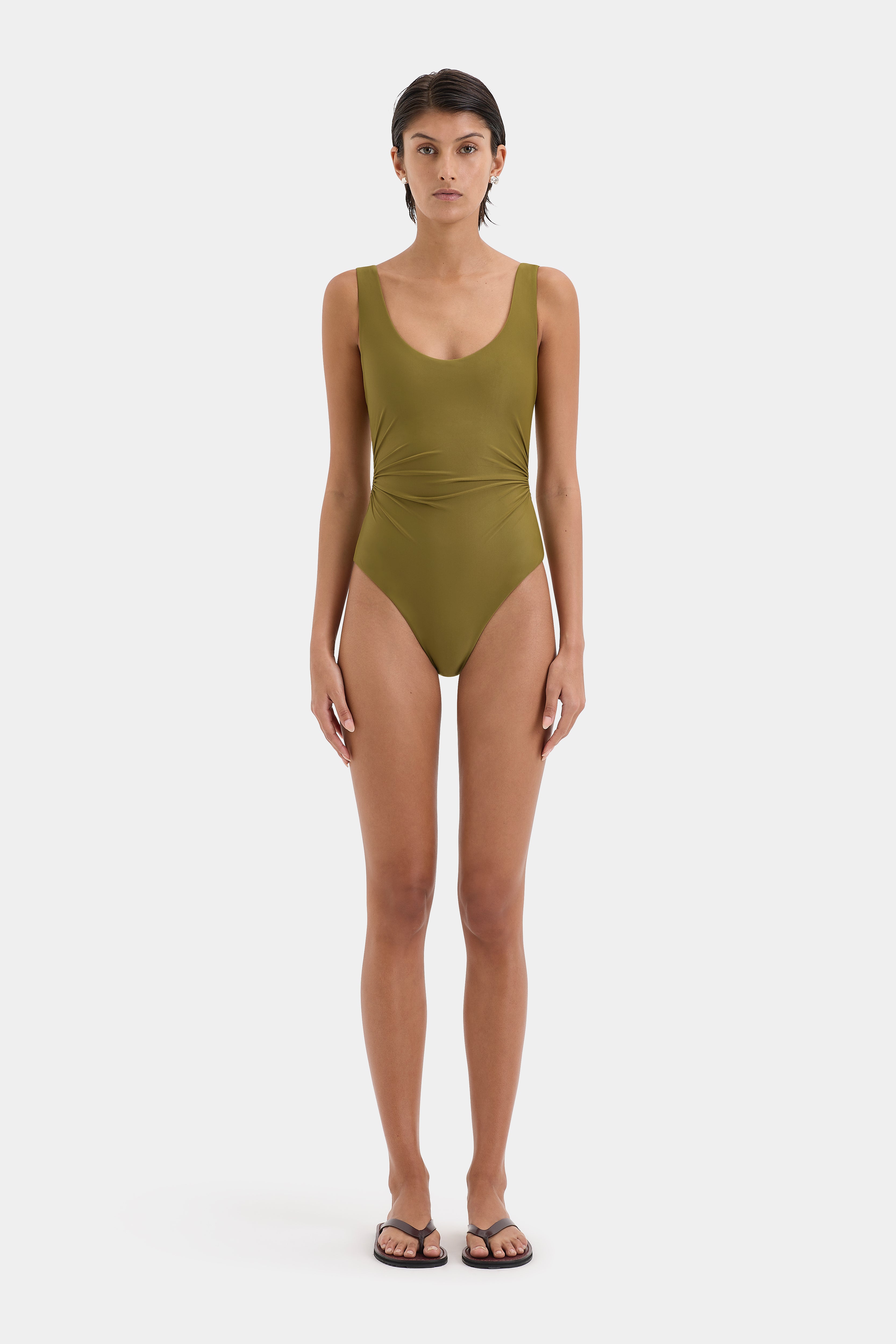 Morella Twist One Piece Swimsuit - Stylish & Comfortable One Shoulder Bathing Suit for Women - Perfect for Beach, Pool, and Summer Vacations