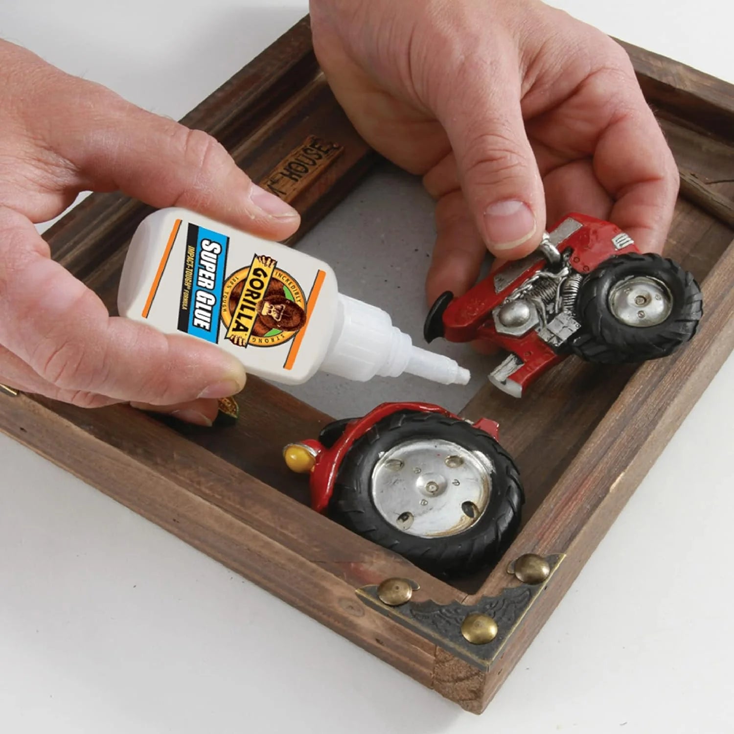 Gorilla Super Glue 15 Gram Tube - Fast Drying in 10-45 Seconds | Strong Bond for Home Repairs, Crafts & DIY Projects