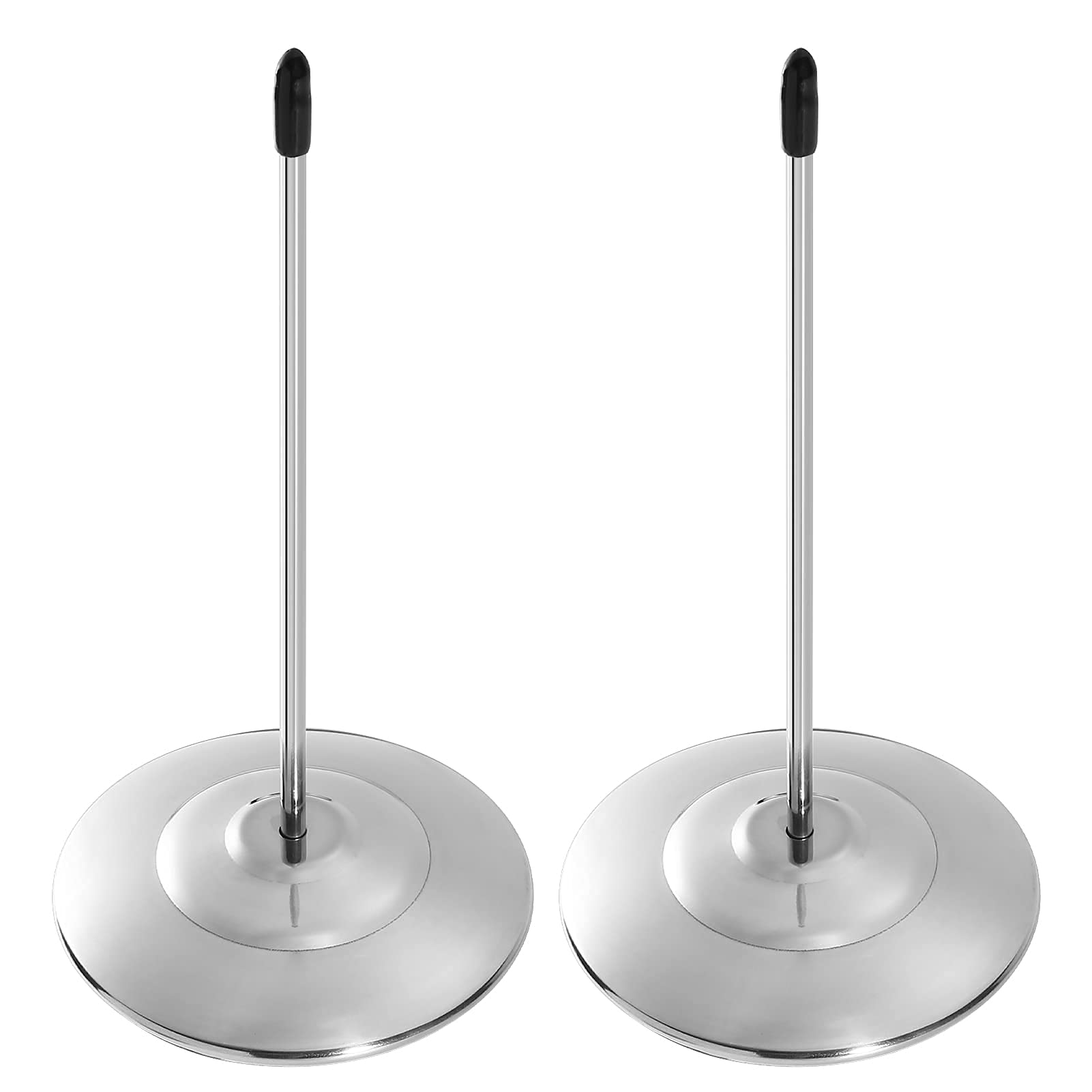 2PCS Stainless Steel Bill Fork & Receipt Holder - Restaurant Check Spindle for Organizing Cash, Credit Card Receipts and Paper Memos - Perfect for Waiters, Cashiers and Office Use