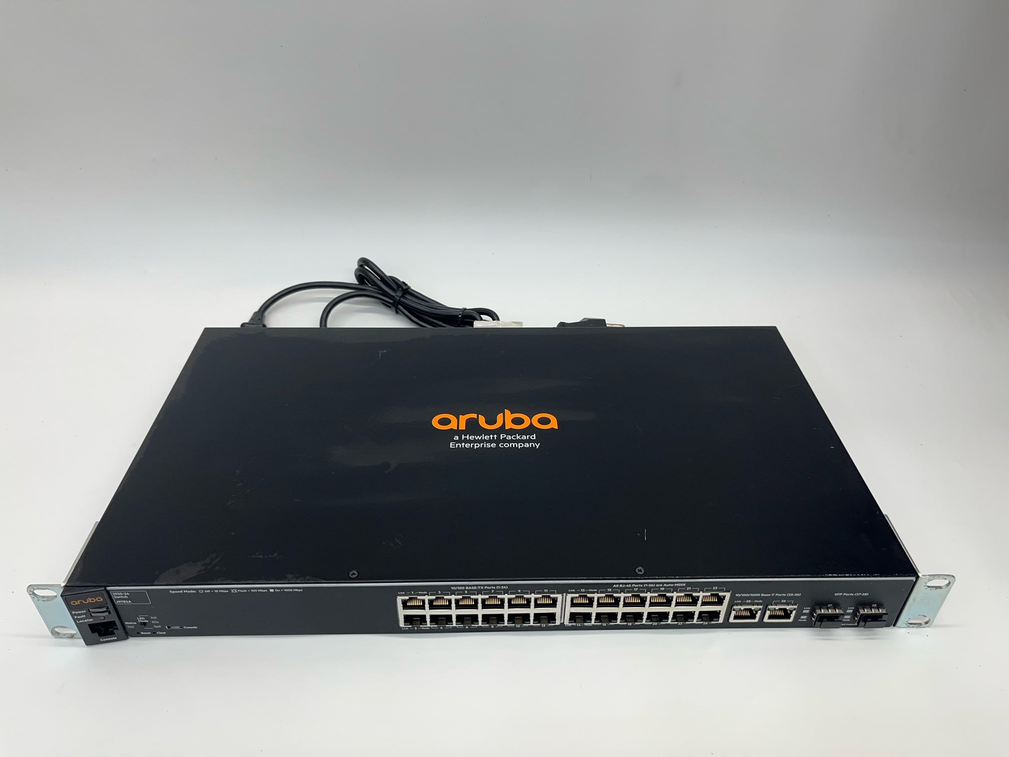 HP Aruba J9782A 24-Port Gigabit Managed Switch for Business Networks | High-Performance Ethernet Switch for Office, Data Center & Enterprise Use
