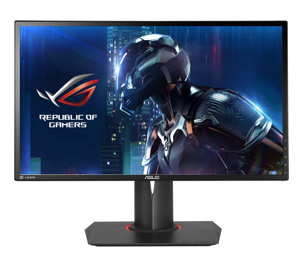 ASUS ROG SWIFT PG248Q 24 Inch FHD 1080p Gaming Monitor - 1ms Response Time, 180Hz Refresh Rate, NVIDIA G-SYNC, DisplayPort & HDMI - Esports & Competitive Gaming Monitor for PC & Console Gamers - Perfect for FPS, Racing & Battle Royale Games