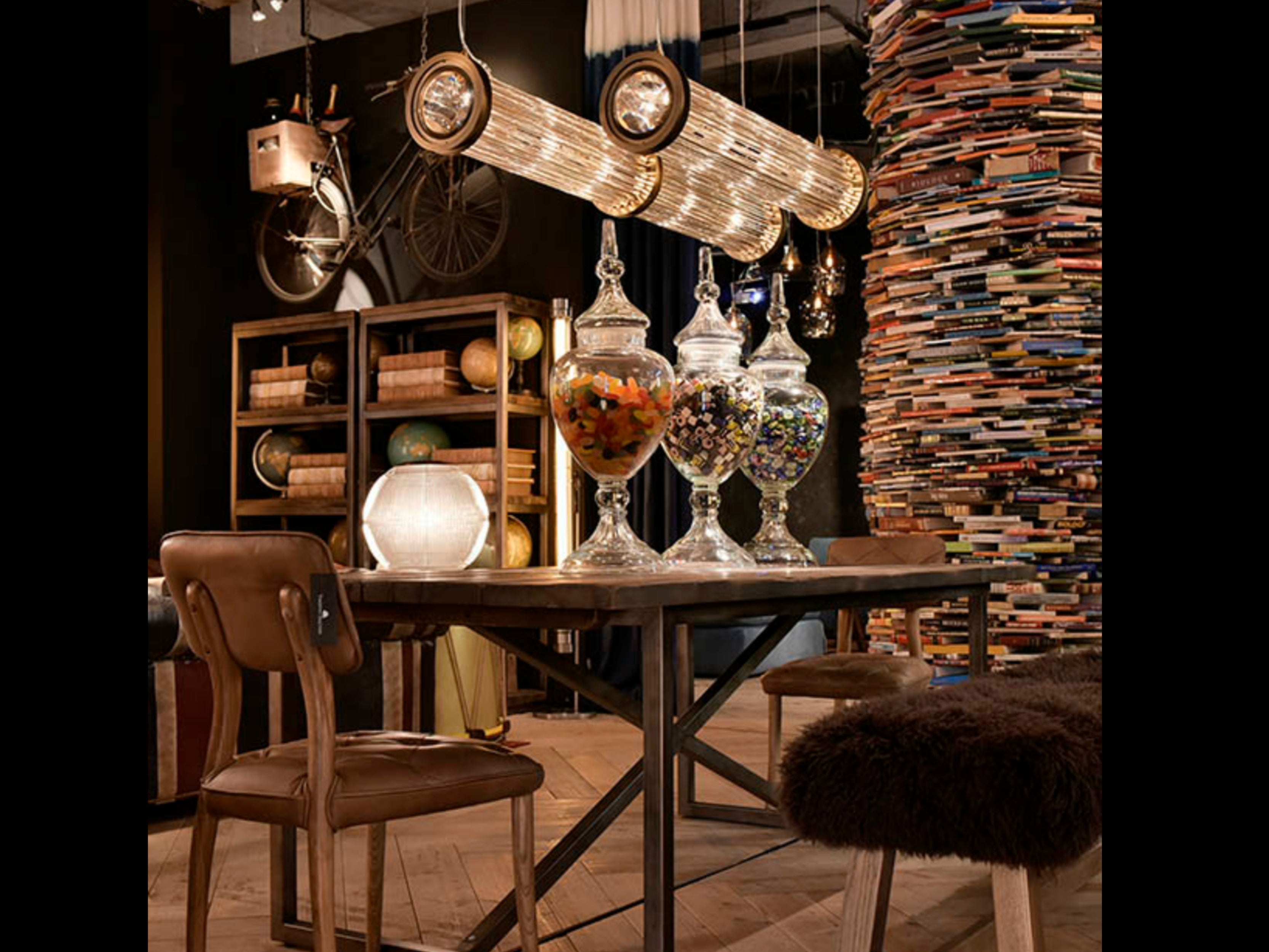 Modern Newton Pendant Chandelier - Elegant Glass Ceiling Light Fixture for Dining Room, Kitchen Island & Bedroom Lighting