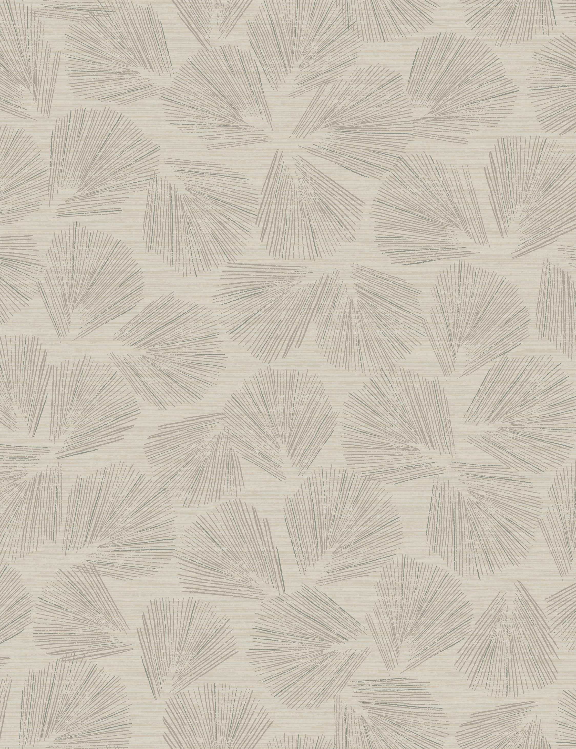 Elora Leaf Wallpaper Swatch by Christiane Lemieux - Natural Botanical Peel & Stick Wallpaper - Perfect for Nursery, Bedroom, and Home Office Decor