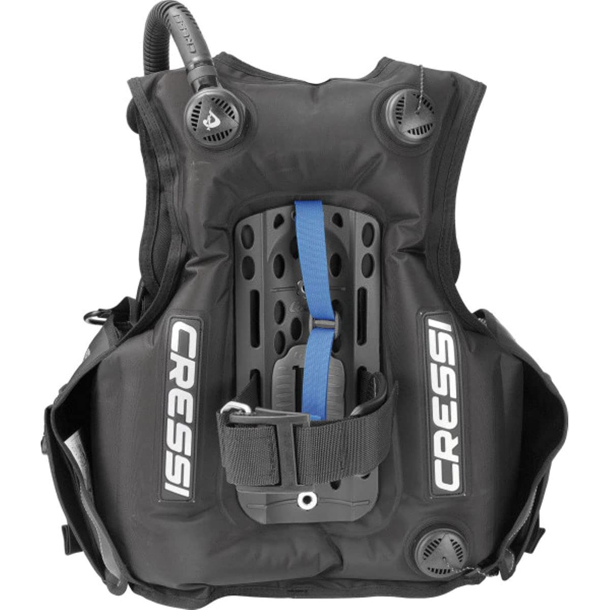 Cressi Scuba Diving BCD - Professional Buoyancy Compensator Device with Full Accessories for Intense Underwater Use | Aquapro Italian Design | Perfect for Deep Sea Diving, Spearfishing & Marine Exploration
