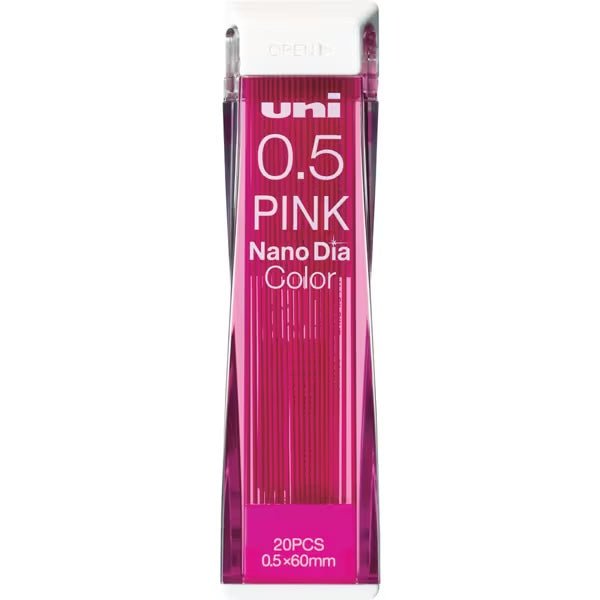 uni Nano Dia Pencil Lead 0.5mm HB - Premium Mitsubishi Pencil Refills for Smooth Writing - Perfect for Sketching, Note Taking & Standardized Tests