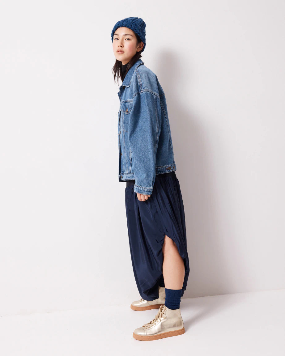 Saturn Returns High Top Sneakers for Women - Fashion Gold Metallic Platform Shoes | Perfect for Streetwear, Casual Outfits & Retro Fashion