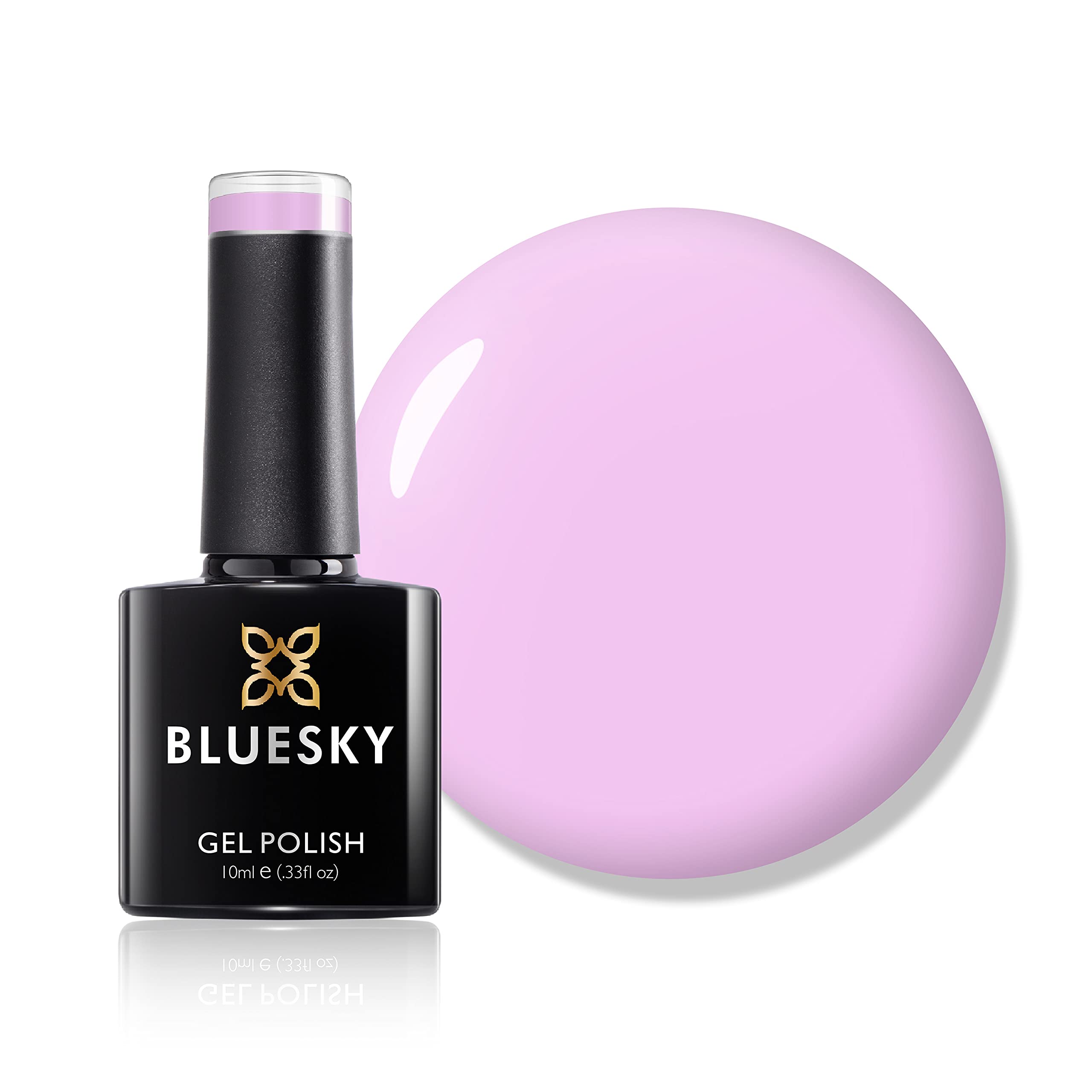 Bluesky Gel Nail Polish - Cake Pop 80547 Flamingo Light Pink, 10ml Long Lasting Chip Resistant UV LED Lamp Required | Perfect for Manicures, Pedicures, Nail Art & Salon Use