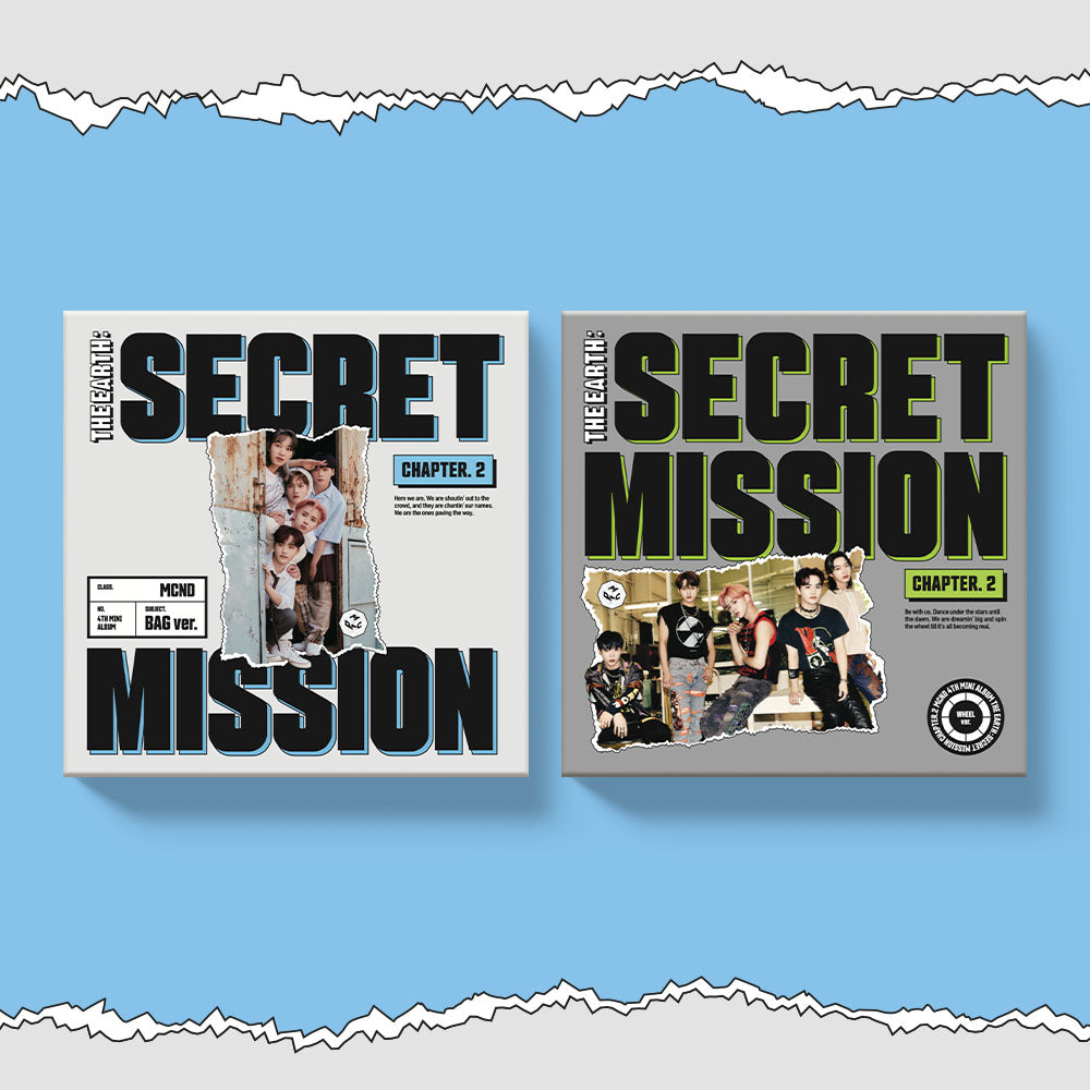 MCND 4th Mini Album 'The Earth: Secret Mission Chapter.2' - K-Pop Music CD - Perfect for K-Pop Fans, Collectors & Gift Giving
