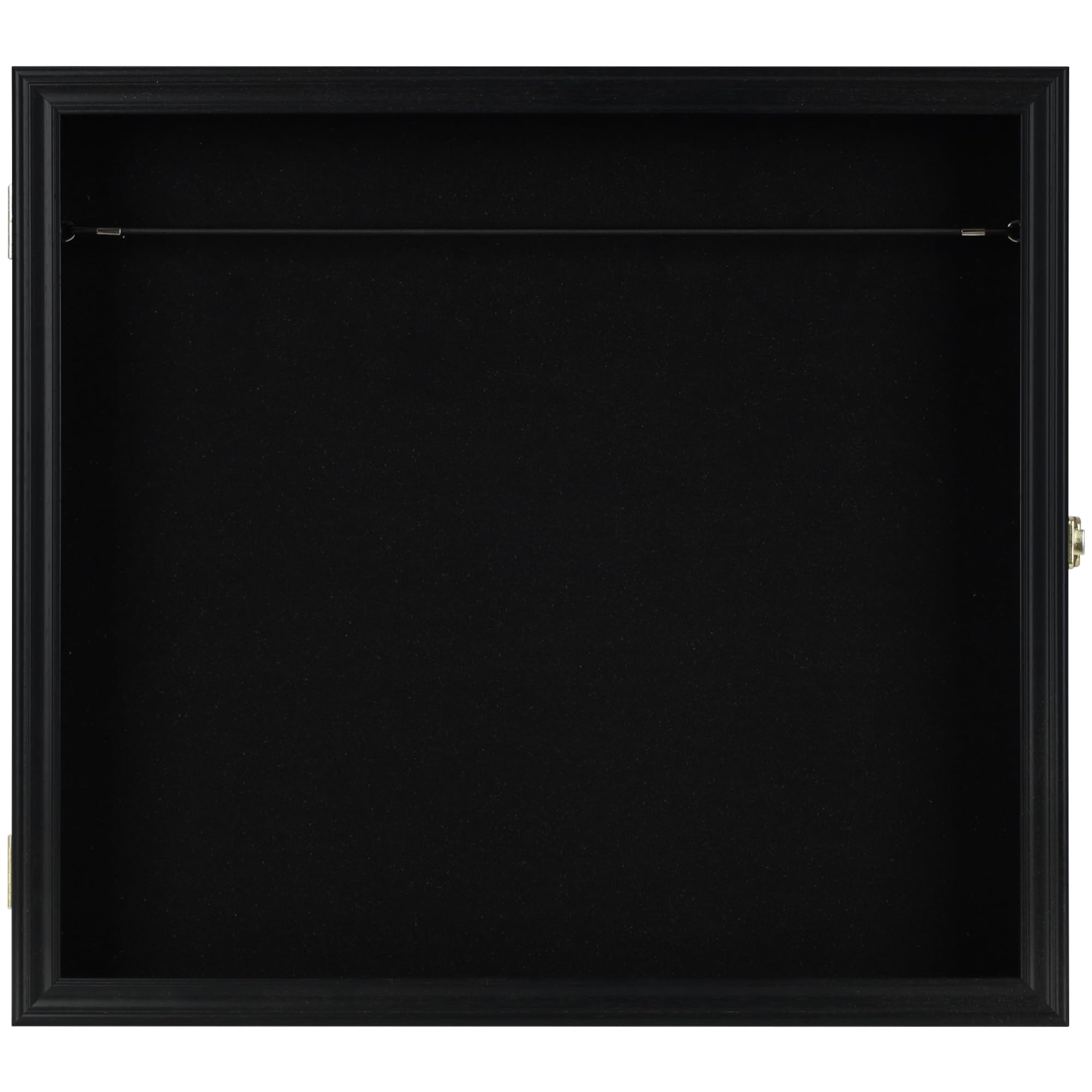 DisplayGifts 16 Baseball Mini Bat Display Case - UV Protected Wall Mounted Cabinet for 18