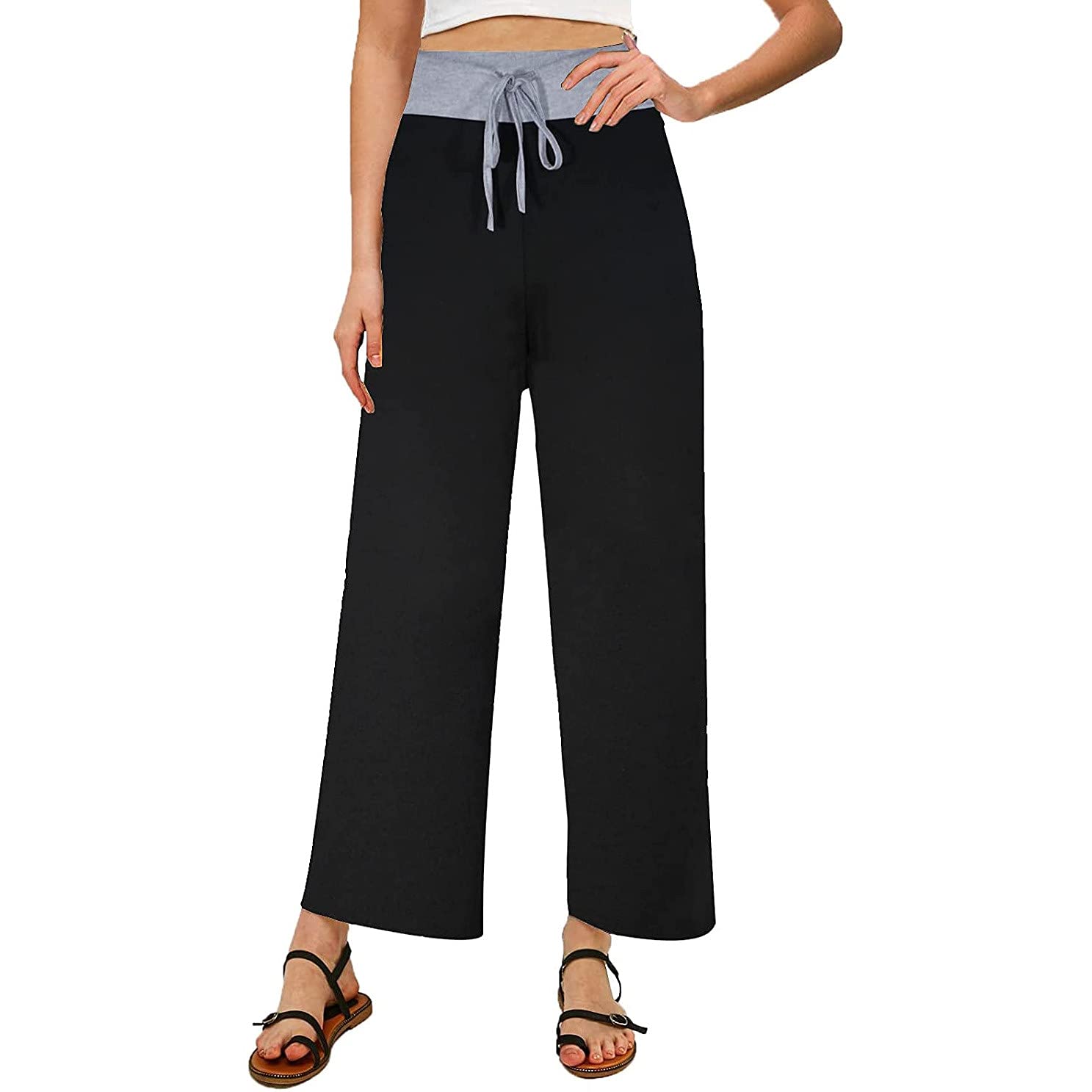 Women's Quick Dry Lightweight Cargo Capri Pants - Athletic Casual Outdoor Sports Capris with Pockets (Black) | Perfect for Hiking, Yoga, Running & Travel