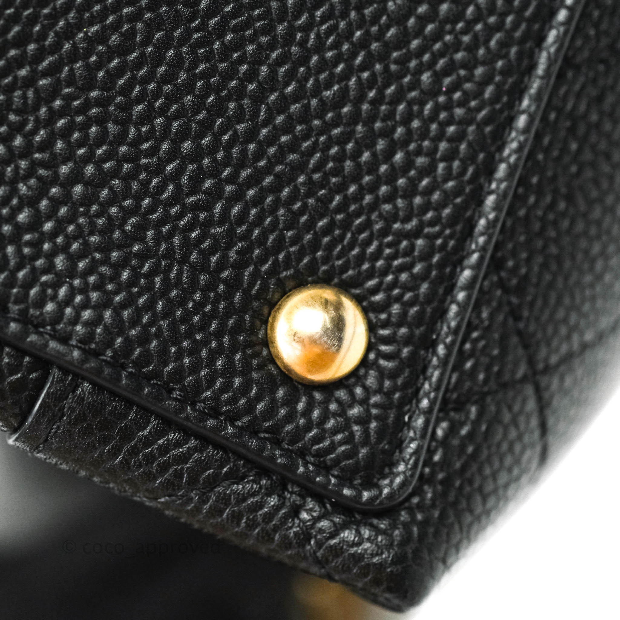 Chanel Chic Affinity Medium Grained Calfskin Handbag - Black with Aged Gold Hardware | Luxury Crossbody Bag for Women, Perfect for Date Night & Evening Events