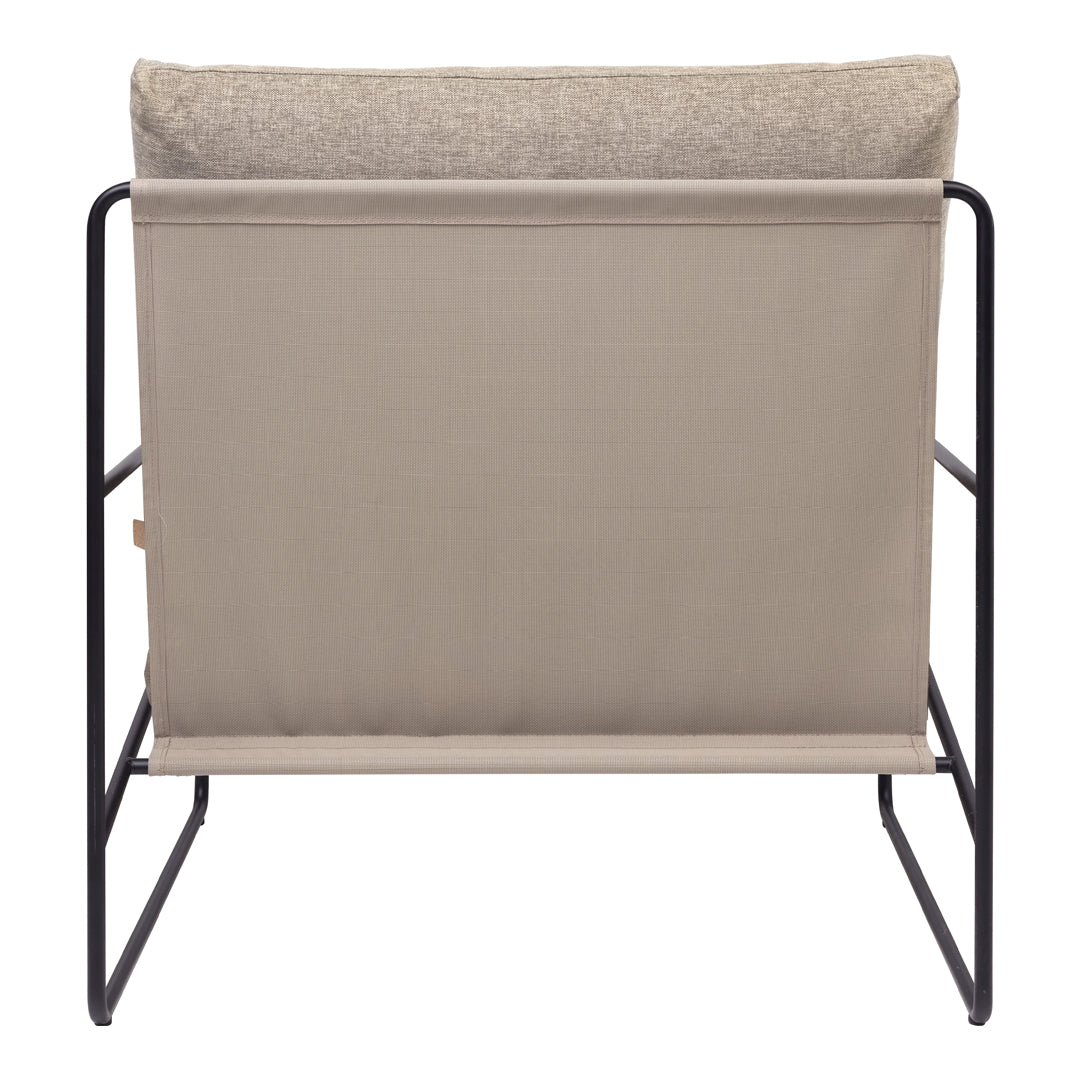 Premium Desert Dolce Outdoor Lounge Chair - Comfortable Patio Furniture for Poolside, Garden, and Backyard Relaxation