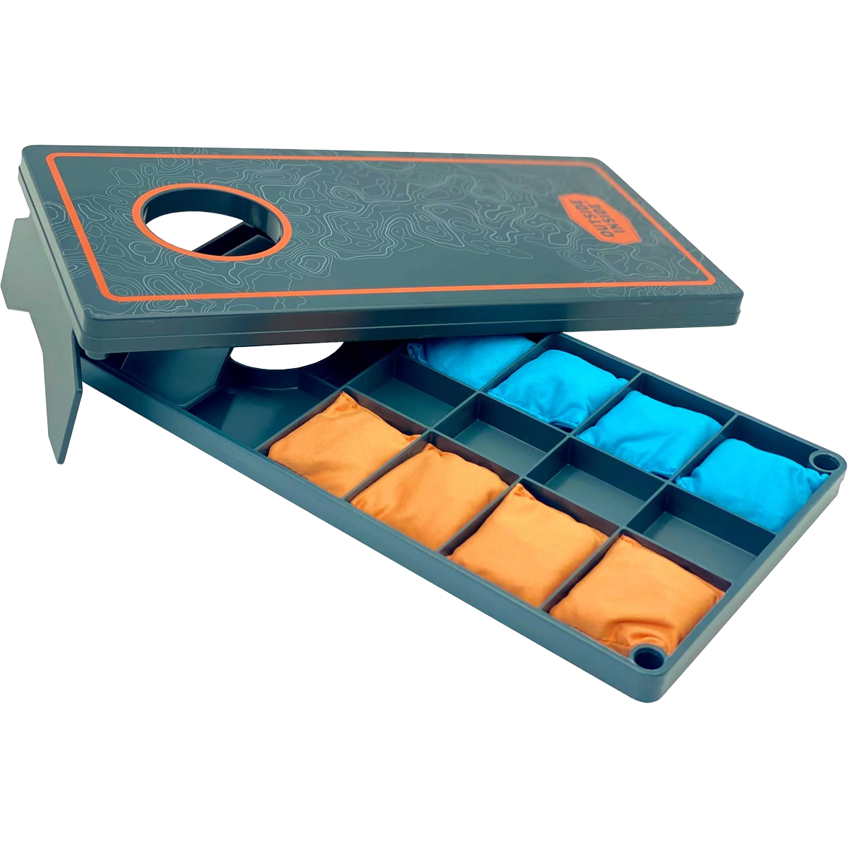 Premium Backpack Cornhole Set - Portable Outdoor Game for Picnics, Beach, Tailgating & Backyard Fun