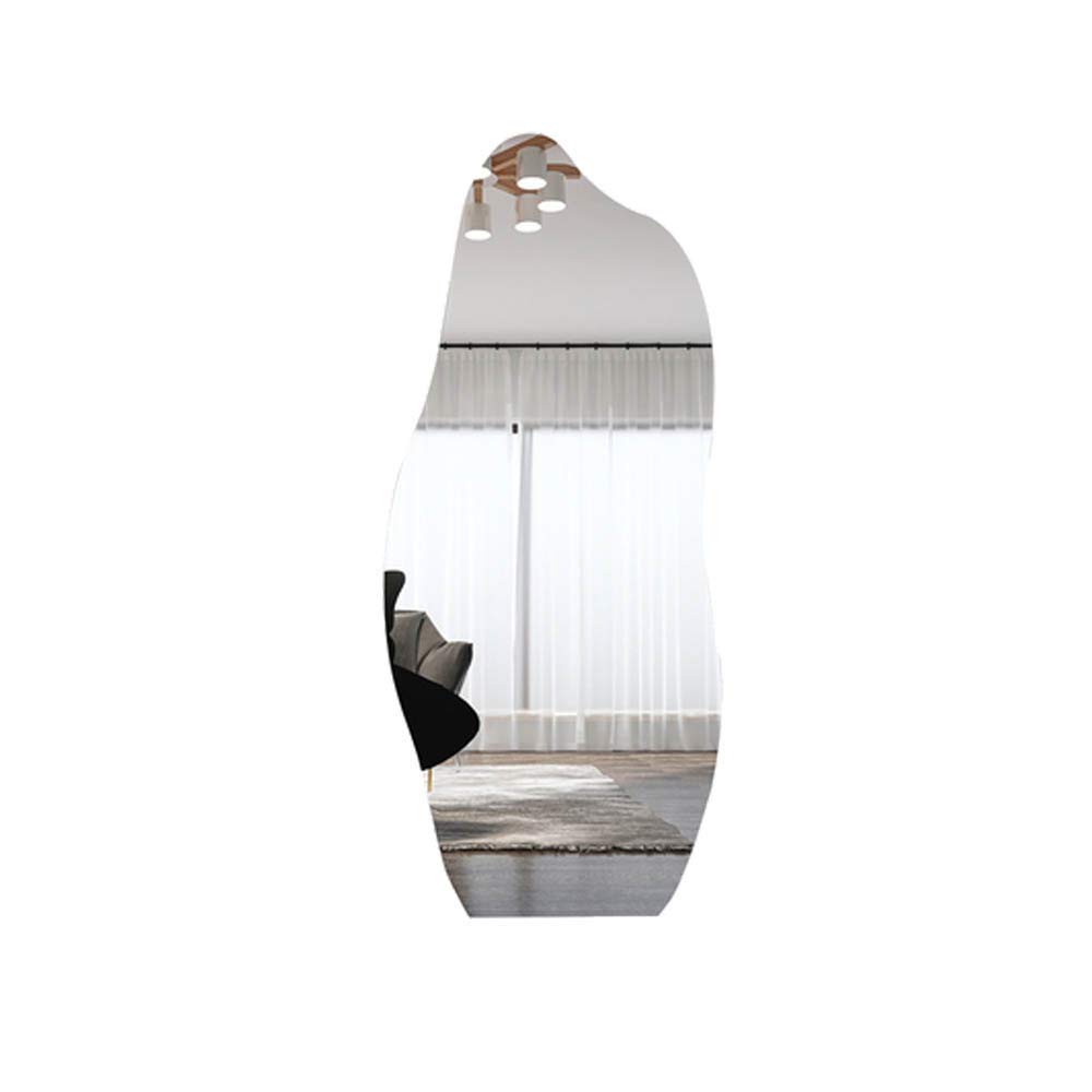 Nordic Style Full Length Floor Mirror - Frameless Vanity Mirror for Bedroom, Living Room & Dressing Room | Perfect for Home Decor, Yoga, Fitness & Makeup