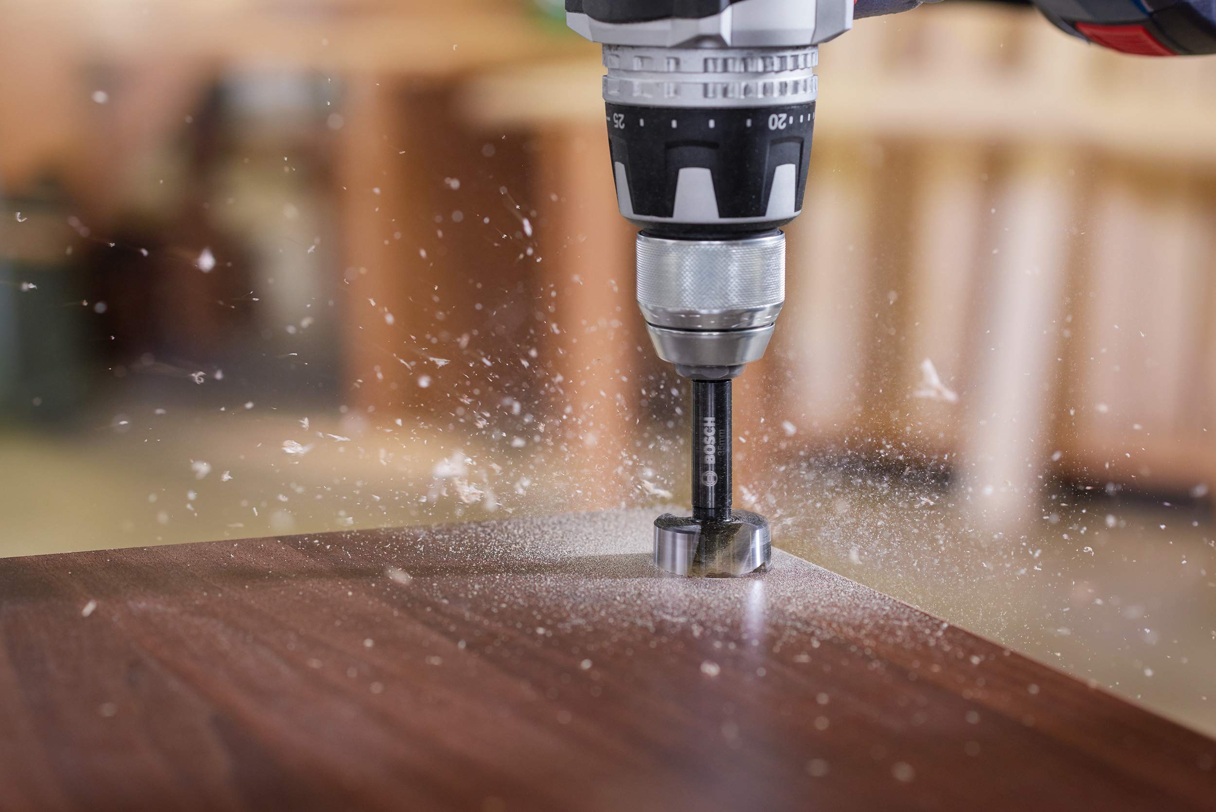 Bosch 2608577001 12mm Forstner Drill Bit - Premium Woodworking Tool for Smooth, Clean Holes in Furniture & Cabinetry
