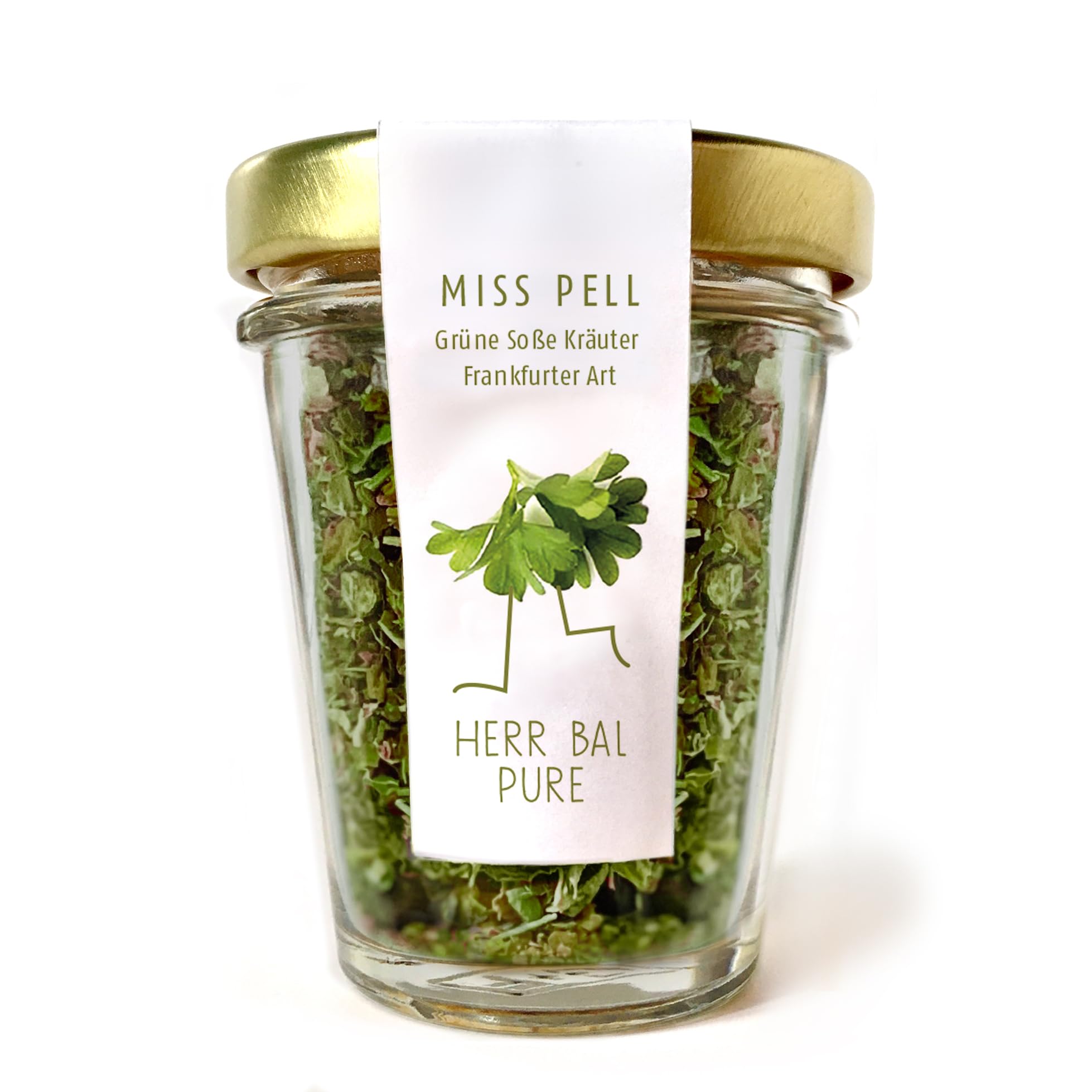 Original Frankfurt Green Sauce Herb Mix by Miss Pell - Authentic German Recipe for Salads, Dips & Traditional Dishes