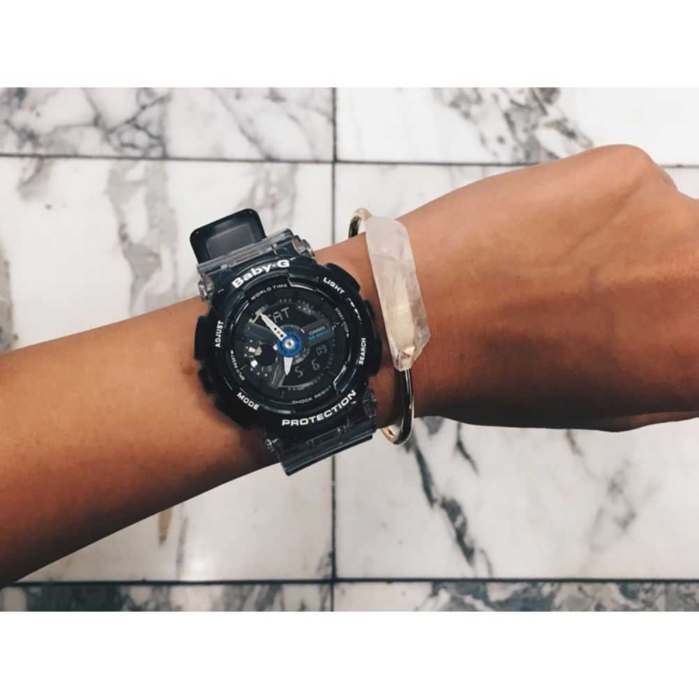 Casio Baby-G BA-110JM-1ADR Digital Sport Watch for Women - Shock Resistant, Water Resistant, LED Light - Perfect for Running, Swimming, and Outdoor Activities