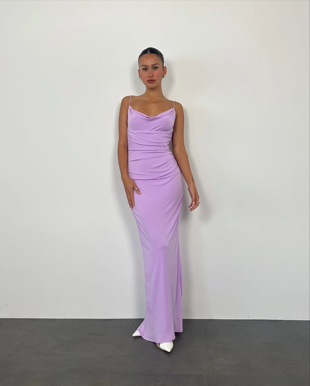 Elegant Backless Light Purple Long Prom Dress for Evening Party & Formal Events - Perfect for Homecoming, Prom Night, and Special Occasions