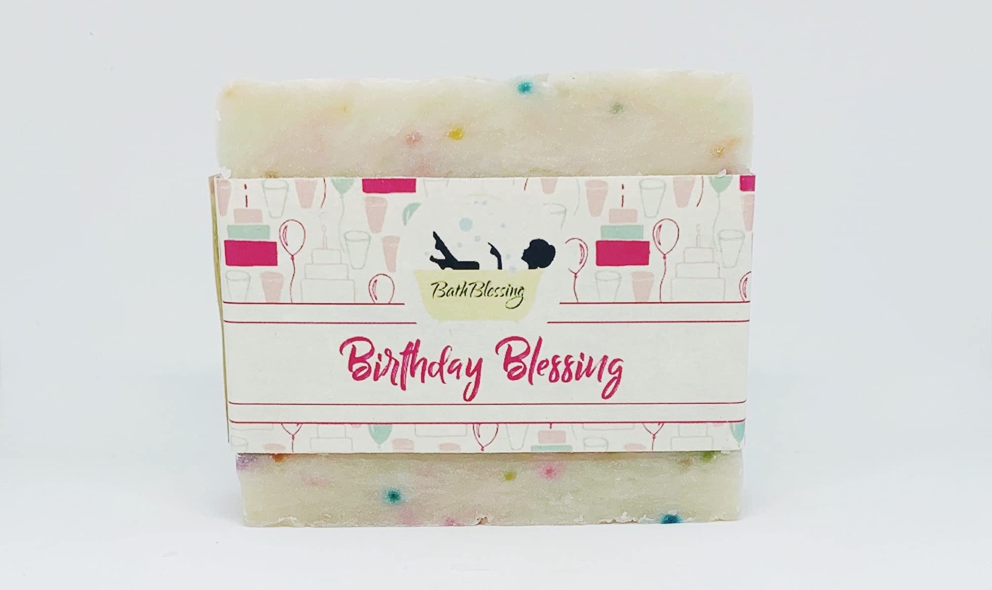 Handmade Birthday Blessing Soap - Natural Glycerin Soap Gift Set for Women & Men - Perfect for Birthday Celebrations, Party Favors & Thoughtful Gifts