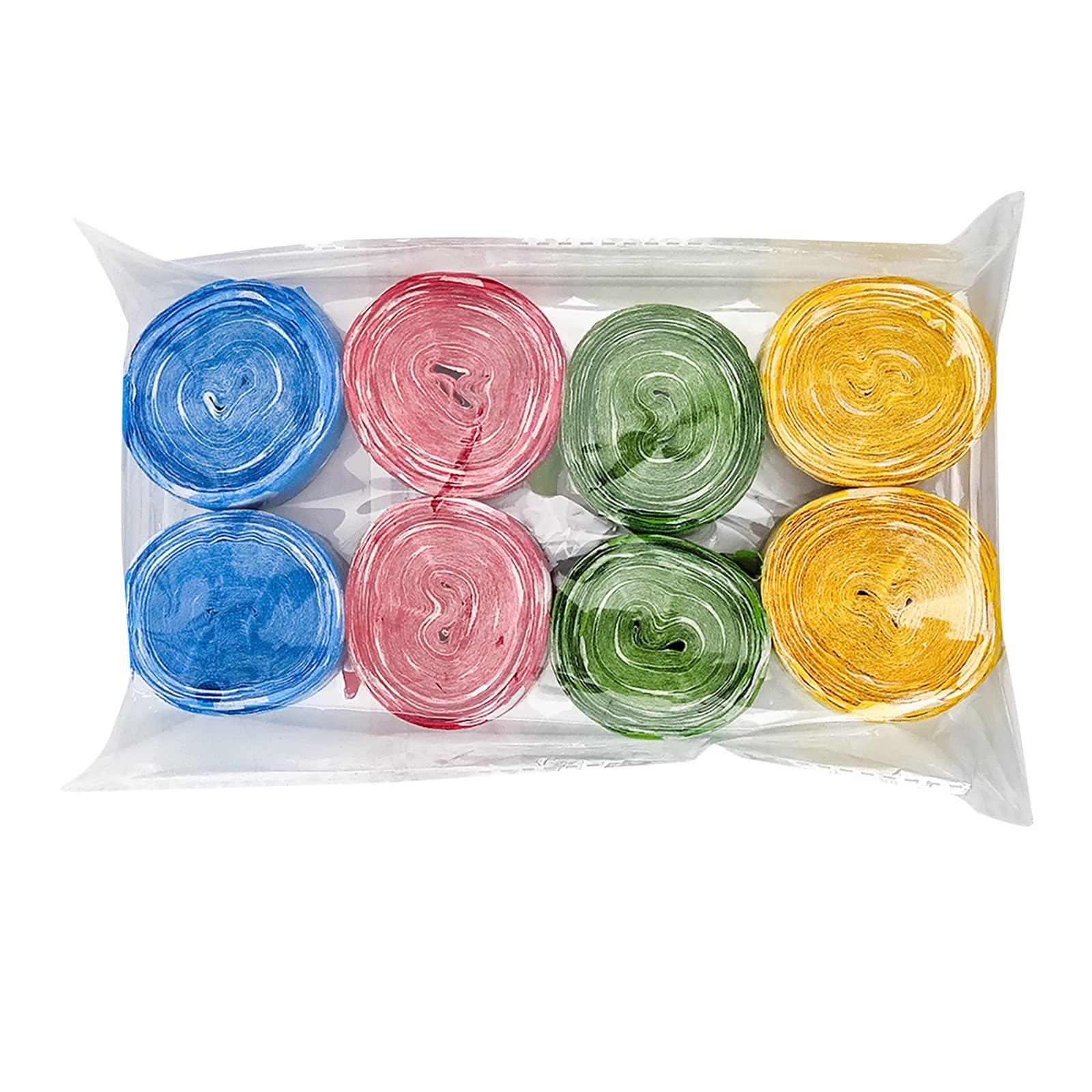 8 Rolls Dot Crepe Paper Streamers - Colorful Craft Paper for DIY Party Decorations, Wedding, Birthday & Festival Door Decor (Blue, One Size) - Perfect for Home, School & Office Celebrations