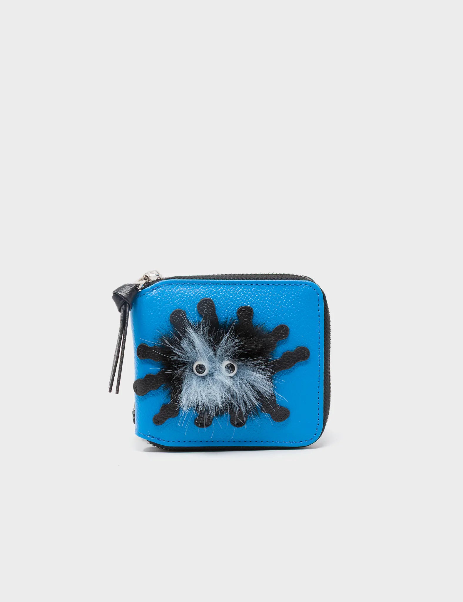 Fedor Ibiza Blue Leather Wallet with Velvoria Applique - Stylish & Durable Men's Wallet for Everyday Use & Travel