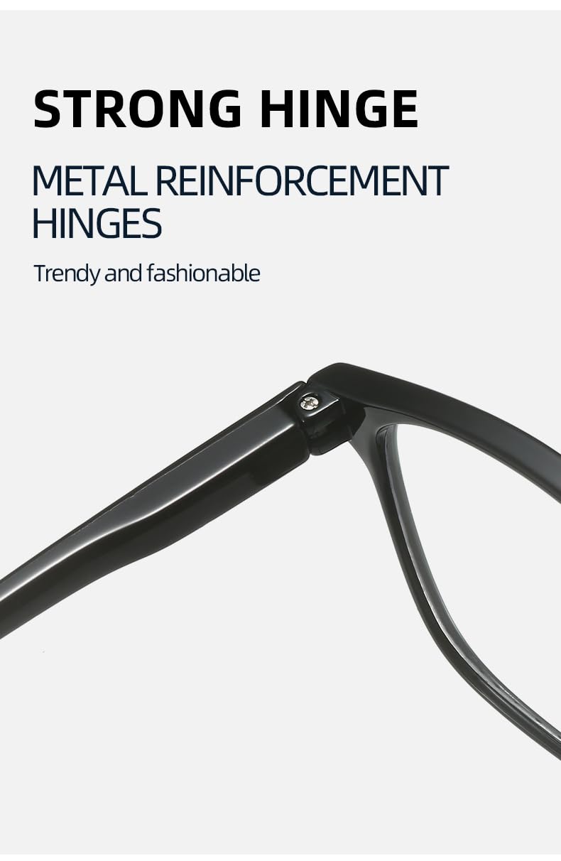 Myopia Glasses for Men & Women - Lightweight for Reading & Driving