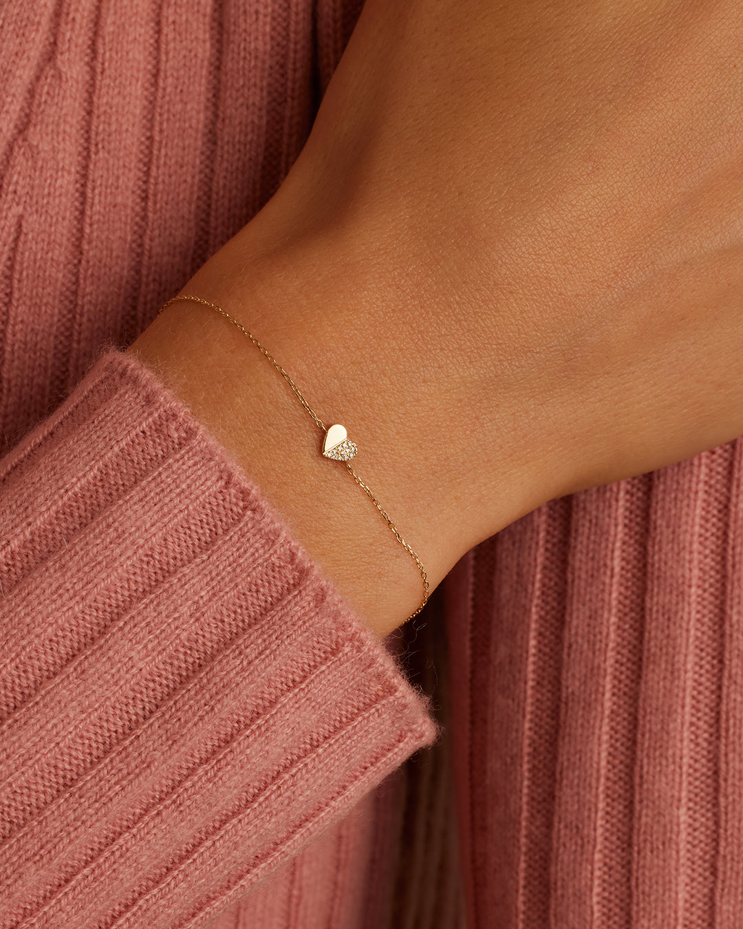 Diamond Bond Bracelet for Women - Elegant Sterling Silver Friendship Jewelry Gift for Her - Perfect for Anniversaries, Birthdays & Special Occasions