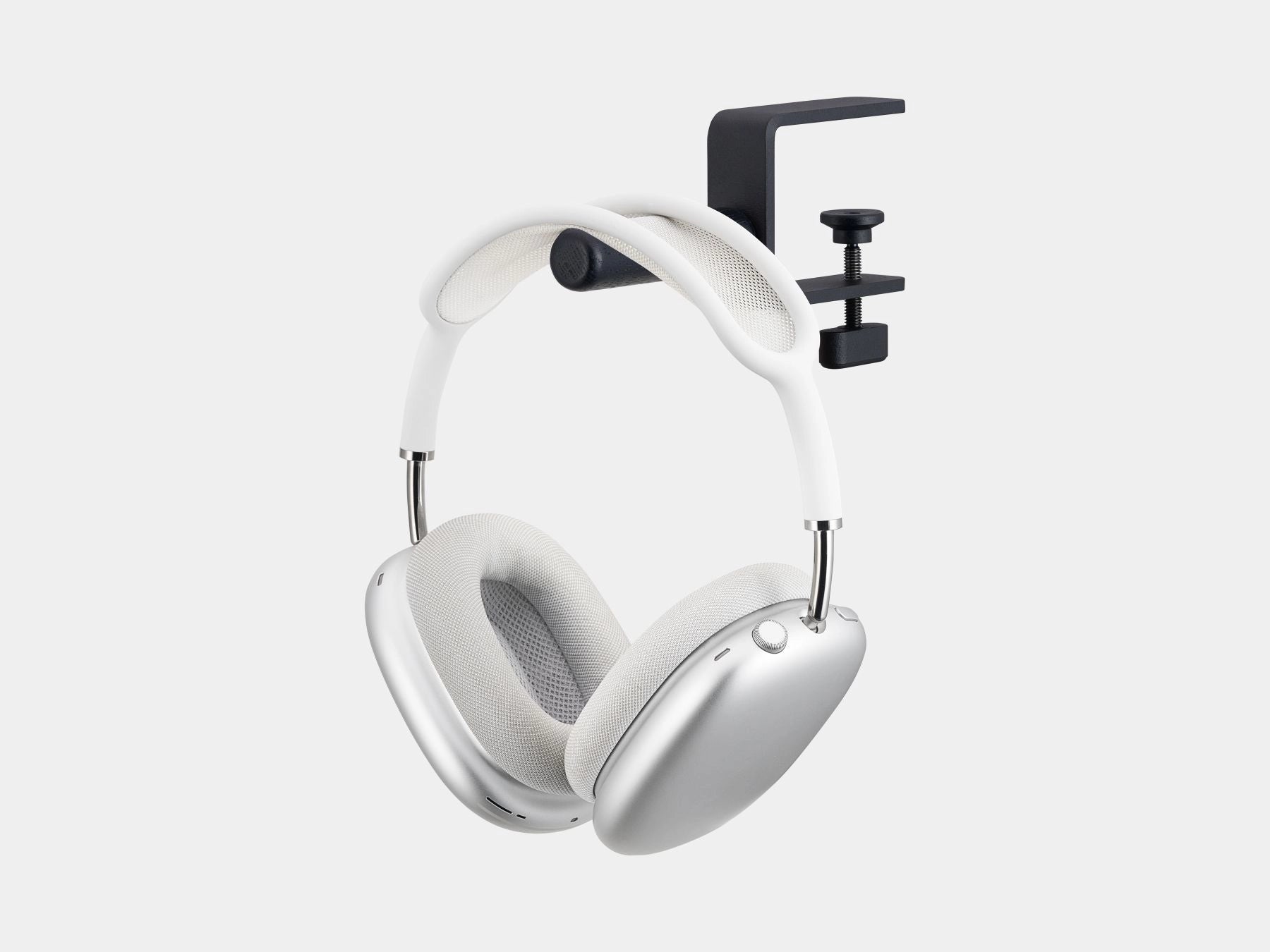 Premium Desk Mounted Headphone Hook - Space Saving Headset Holder for Gaming, Office & Home Use - Durable Metal Headphone Stand for Ergonomic Workspace Organization