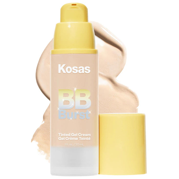 Kosas BB Burst™ Hydrating Tinted BB Cream with Copper Peptides - Lightweight, Buildable Coverage for Daily Wear & Flawless Skin | Perfect for Work, Date Night & Travel