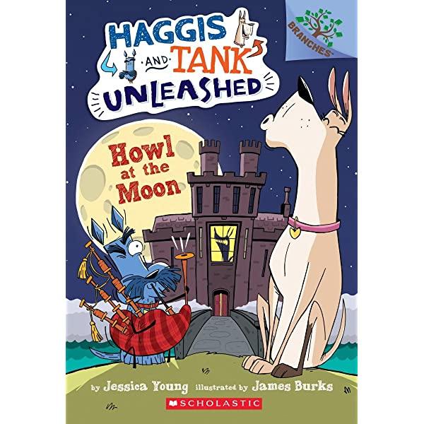 Branches Haggis And Tank Unleashed #03 Howl At The Moon - Fun Dog Adventure Comic Book for Kids & Teens - Perfect for Bedtime Reading and Gift Giving