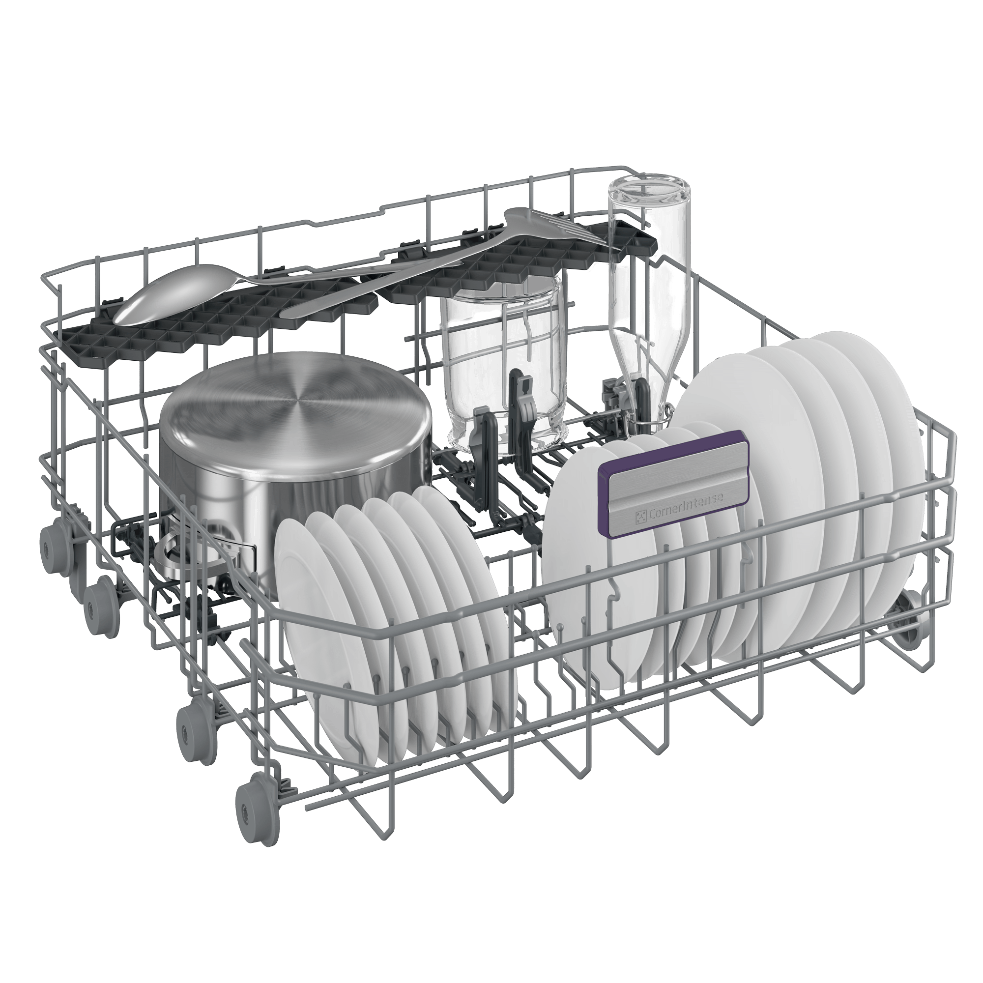 Beko DDT38532XIH 16 Place Settings Tall Tub Dishwasher - 45 dB Ultra Quiet, Energy Efficient for Large Families | Perfect for Open Kitchen & Entertaining Guests