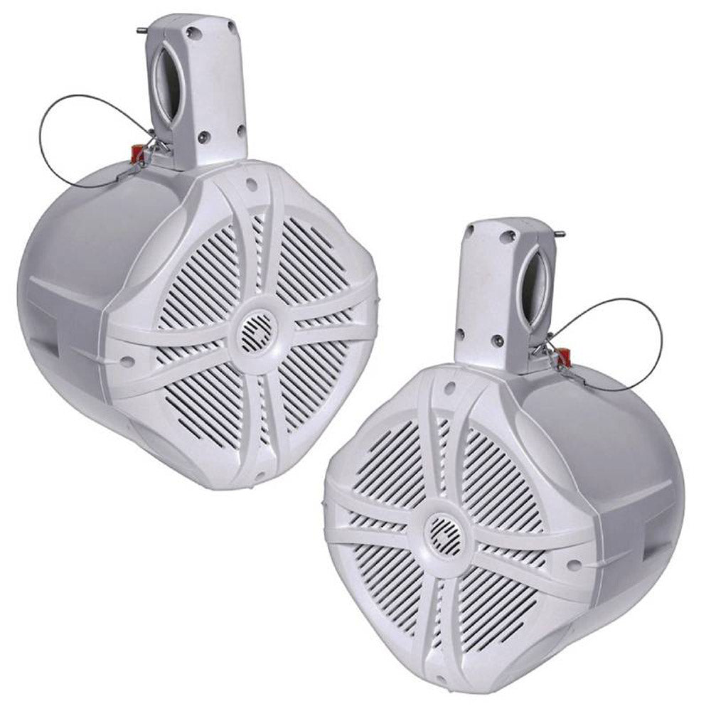 Power Acoustik MWT 65W Marine Grade Wake Tower Speaker Enclosure - Waterproof Boat Speakers for Wakeboarding & Watersports - Perfect for Boats, Yachts & Marine Audio Systems