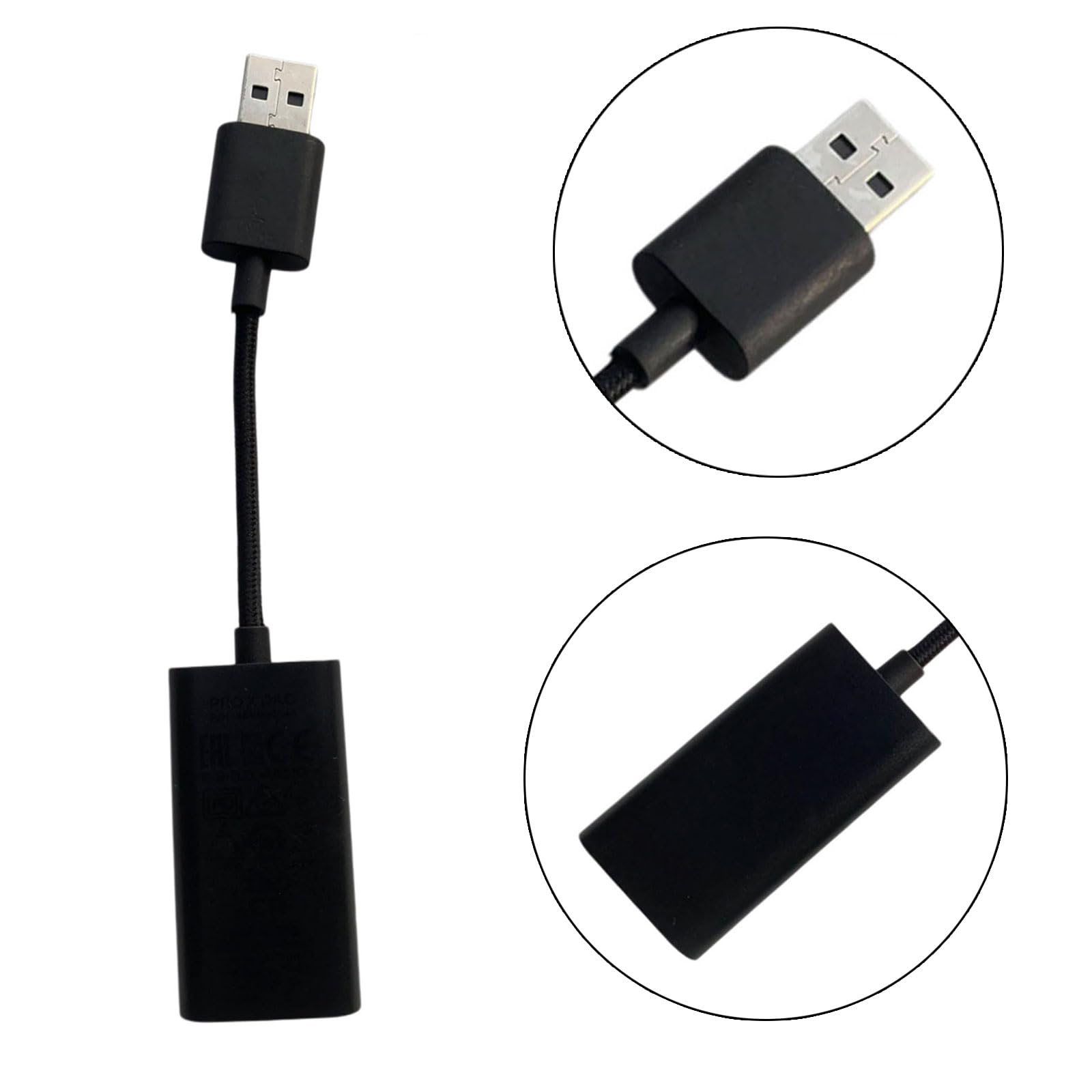 USB Audio Interface Adapter - External Sound Card for Gaming Headsets like GProX | High-Quality Audio for PC, PS4, Xbox | Perfect for Streaming, Recording & Competitive Gaming