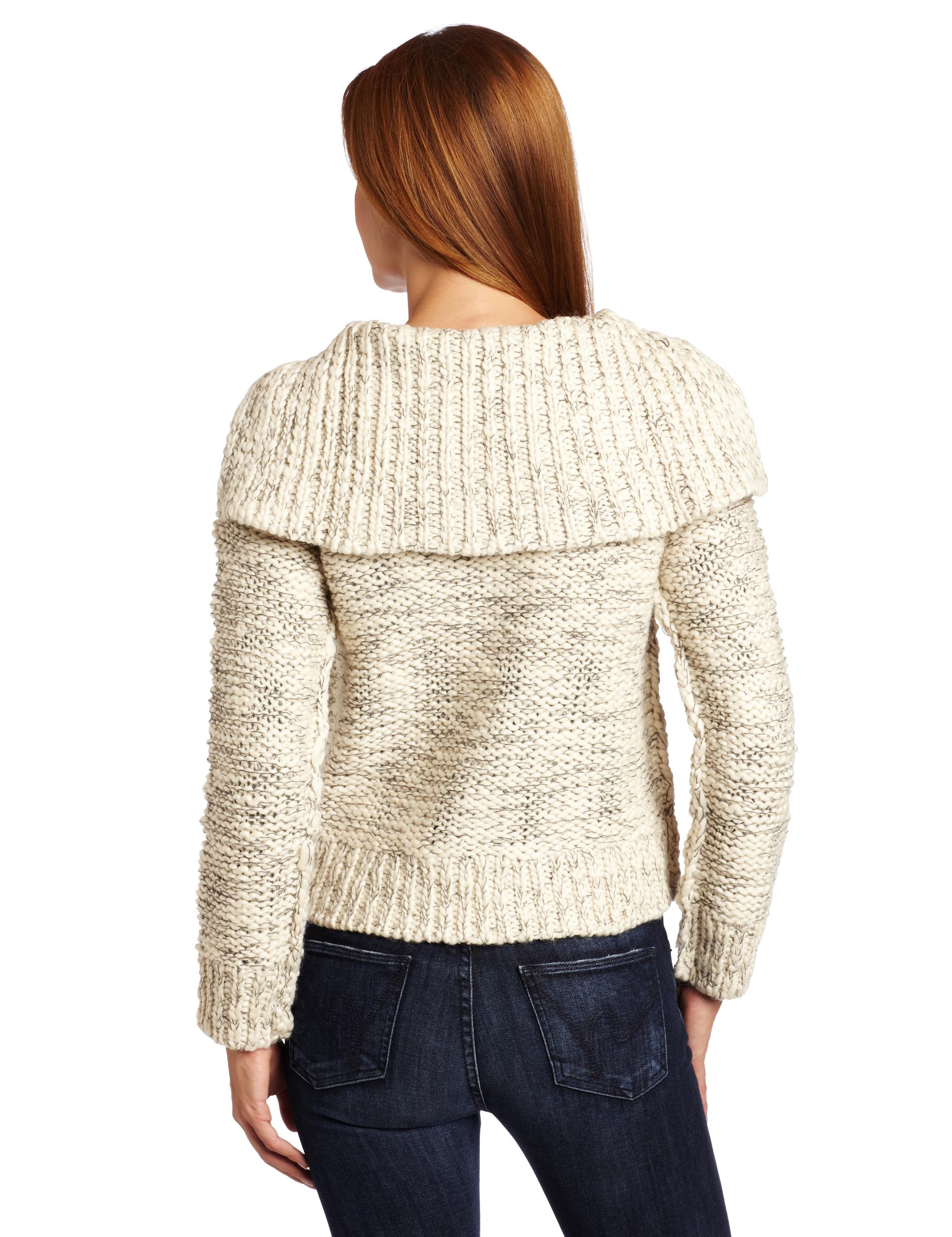 525 America Women's Nubby Tweed Cardigan Sweater - Cozy Knit Open Front Long Sleeve Wrap for Fall & Winter | Perfect for Office, Date Night and Casual Outfits
